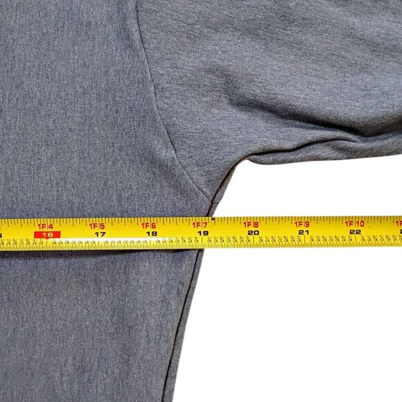 Under Armour Women’s L Fitted Mock Neck Compression Long Sleeve Grey Shirt - Picture 10 of 11